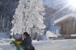 Ferie invernali con bambini in Val Martello