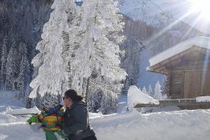 Winterurlaub mit Kindern im Martelltal