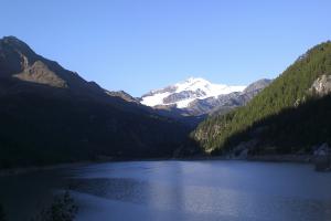 Il lago Gioveretto in Val Martello