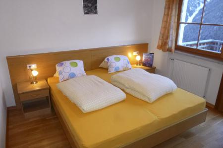 Schlafzimmer der Ferienwohnung im Martelltal